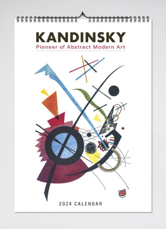 Kandinsky Wall Calendar 2024 Blue Island Press Explore the MustHave Items