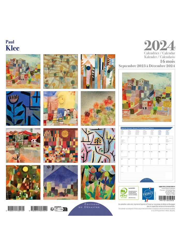 Shop Our Exquisite Selection Today Paul Klee Wall Calendar 2024 Vevoke